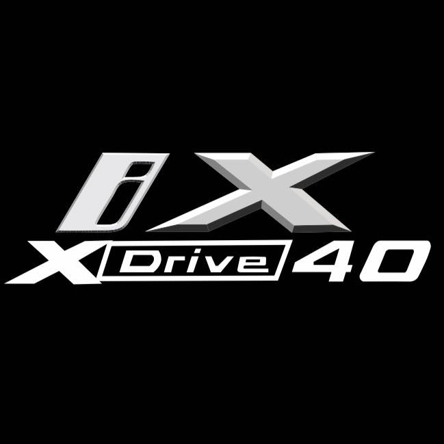 BMW iX  X Drive  LOGO PROJECTOT LIGHTS (quantity 1 = 1 sets/2 door lights)Nr.bmw00353