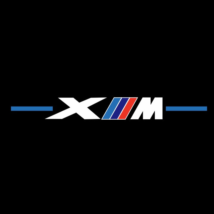 BMW  XM LOGO PROJECTOT LIGHTS Nr.600x94