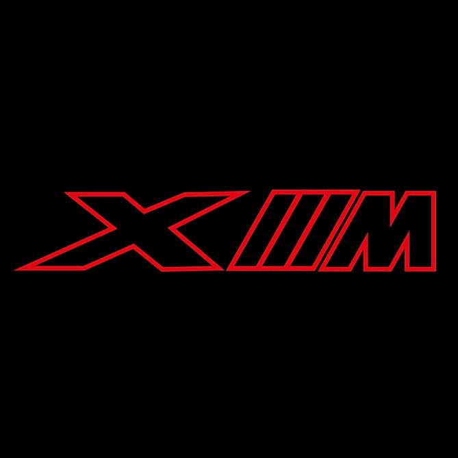 BMW XM  LOGO PROJECTOT LIGHTS (quantity 1 = 1 sets/2 door lights)Nr.bmw00162