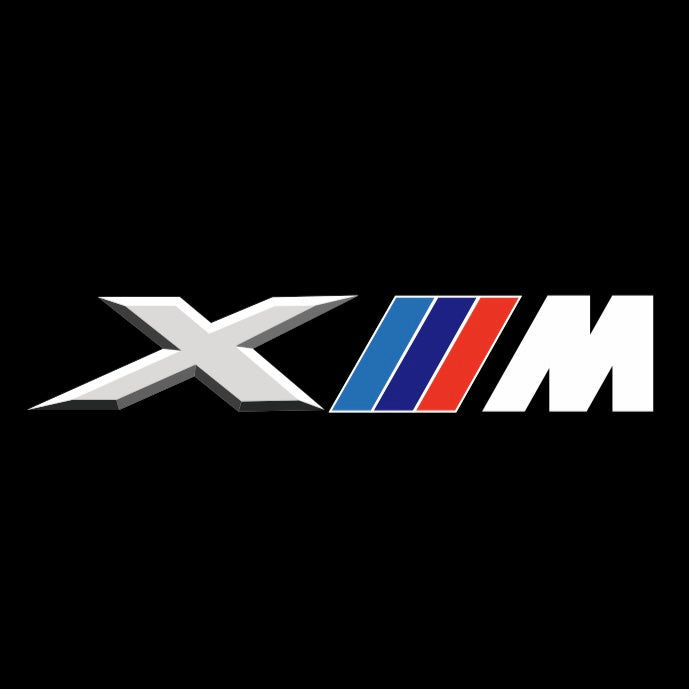 BMW  XM  LOGO PROJECTOT LIGHTS Nr.600x96