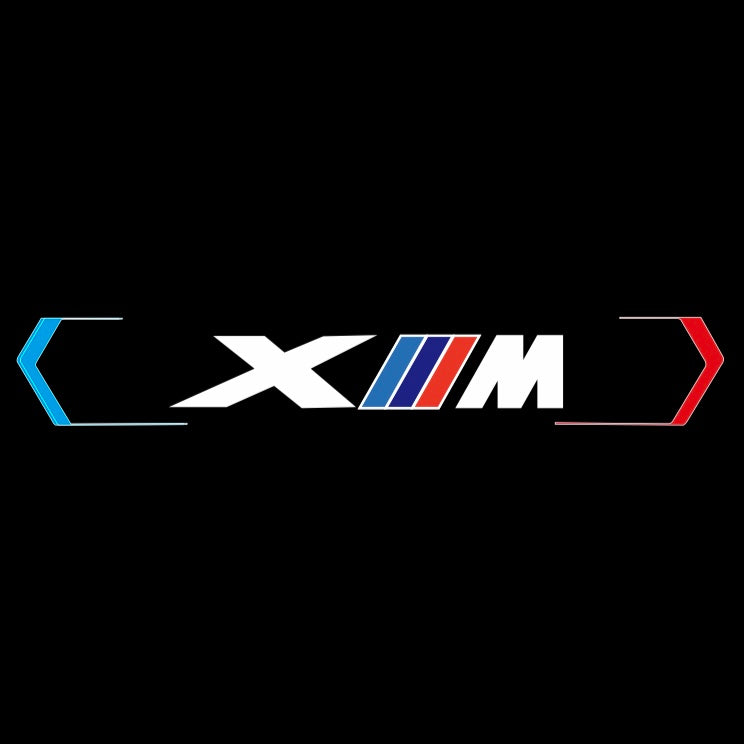 BMW  XM  LOGO PROJECTOT LIGHTS Nr.600x99