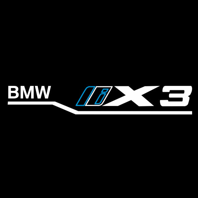 BMW iX3 LOGO PROJECTOT LIGHTS Nr.600x122