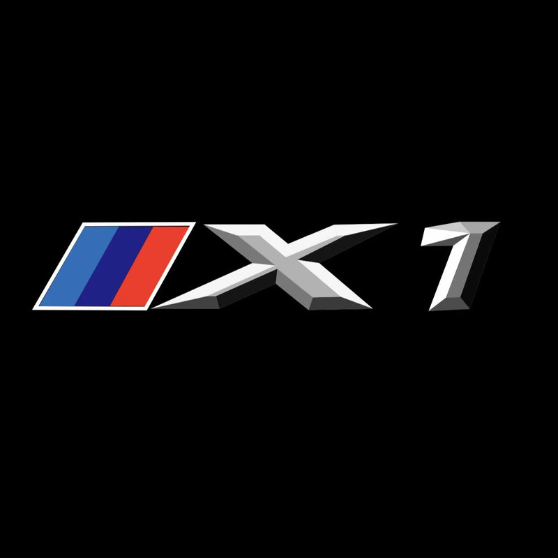 BMW  X1  LOGO PROJECTOT LIGHTS Nr.6001X06