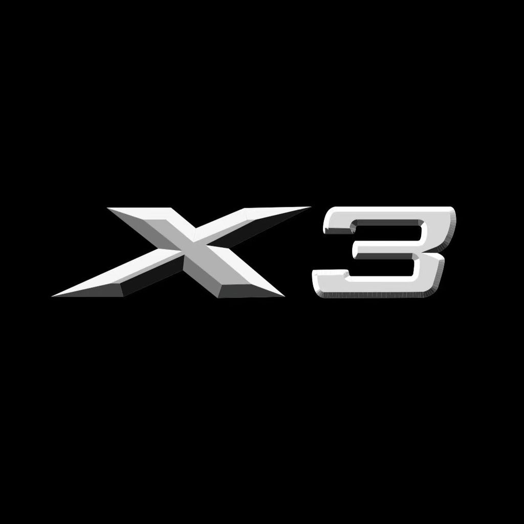 BMW X3  LOGO PROJECTOT LIGHTS (quantity 1 = 1 sets/2 door lights)Nr.bmw0062
