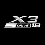 BMW X3 S Drive 18 LOGO PROJECTOT LIGHTS (quantity 1 = 1 sets/2 door lights)Nr.bmw0052