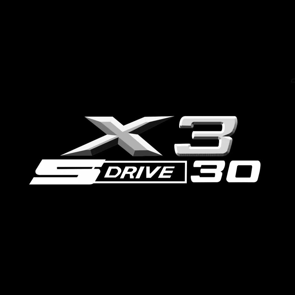 BMW X3 S drive 30  LOGO PROJECTOT LIGHTS (quantity 1 = 1 sets/2 door lights)Nr.bmw0051