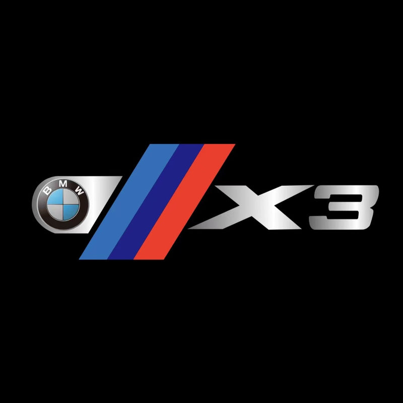 BMW  X3  LOGO PROJECTOT LIGHTS Nr.600X312