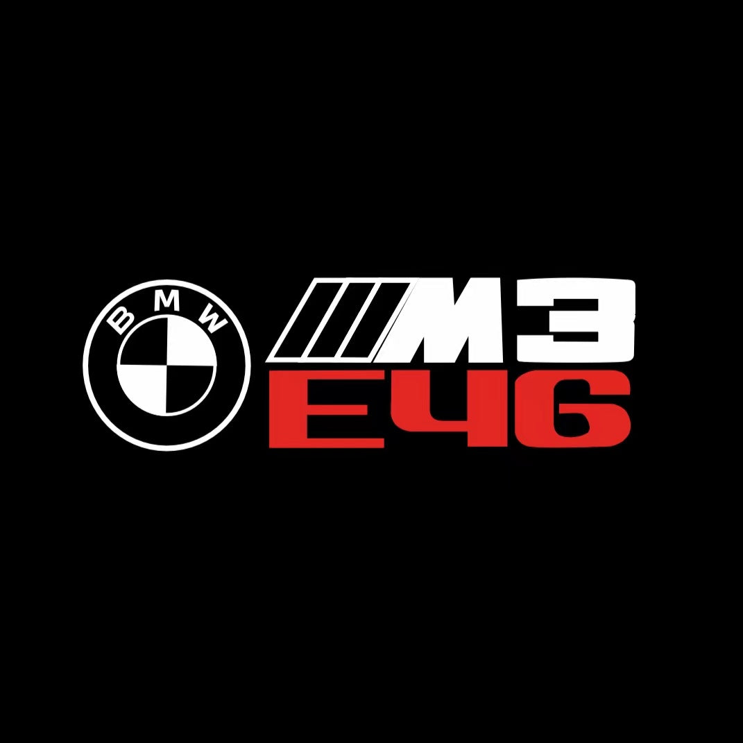 BMW 3 SERIES M3 E46  LOGO PROJECTOT LIGHTS (quantity 1 = 1 sets/2 door lights) Nr.bmw402