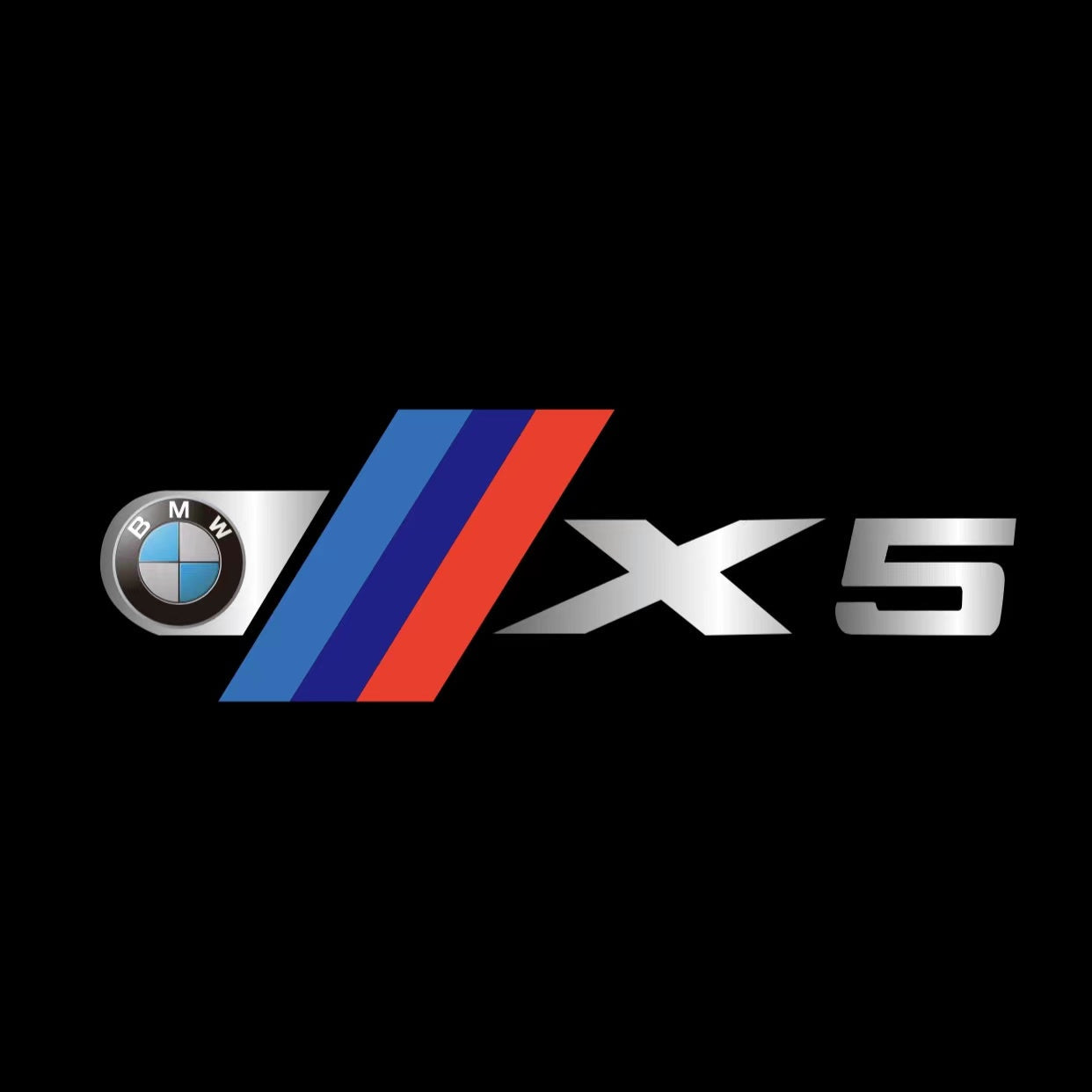 BMW  X5  LOGO PROJECTOT LIGHTS (quantity 1 = 1 sets/2 door lights)Nr.bmw00109