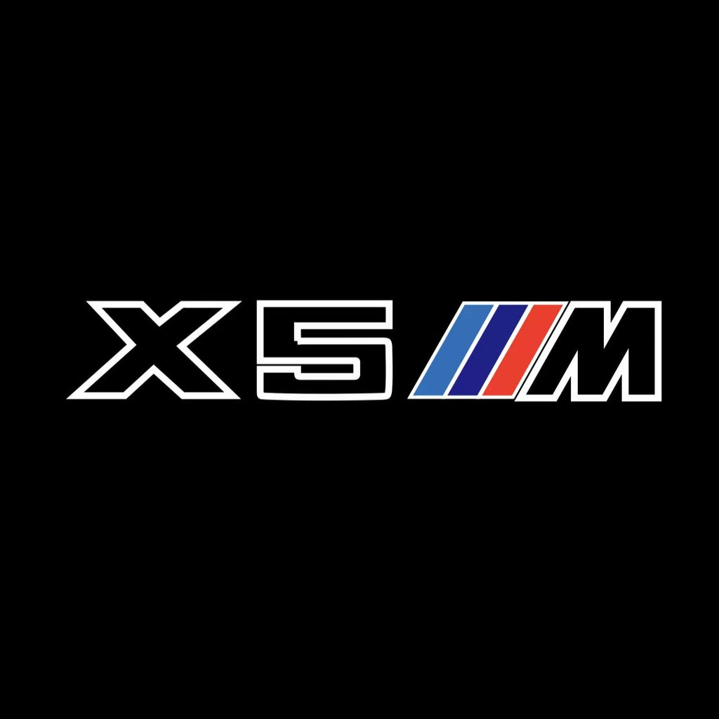 BMW X5M LOGO PROJECTOT LIGHTS (quantity 1 = 1 sets/2 door lights)Nr.bmw00108