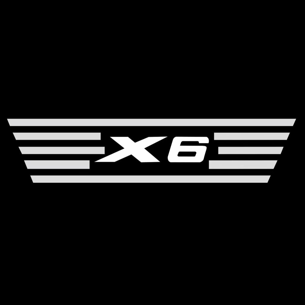 BMW X6    LOGO PROJECTOT LIGHTS (quantity 1 = 1 sets/2 door lights)Nr.bmw0027