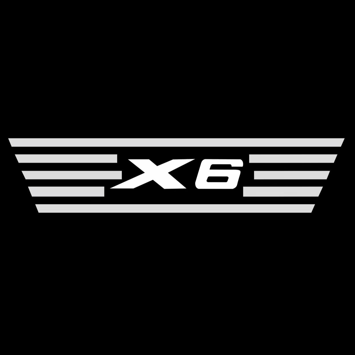 BMW X6    LOGO PROJECTOT LIGHTS (quantity 1 = 1 sets/2 door lights)Nr.bmw0027