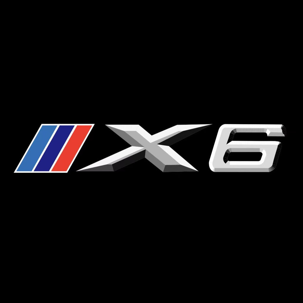 BMW X6    LOGO PROJECTOT LIGHTS (quantity 1 = 1 sets/2 door lights)Nr.bmw0078