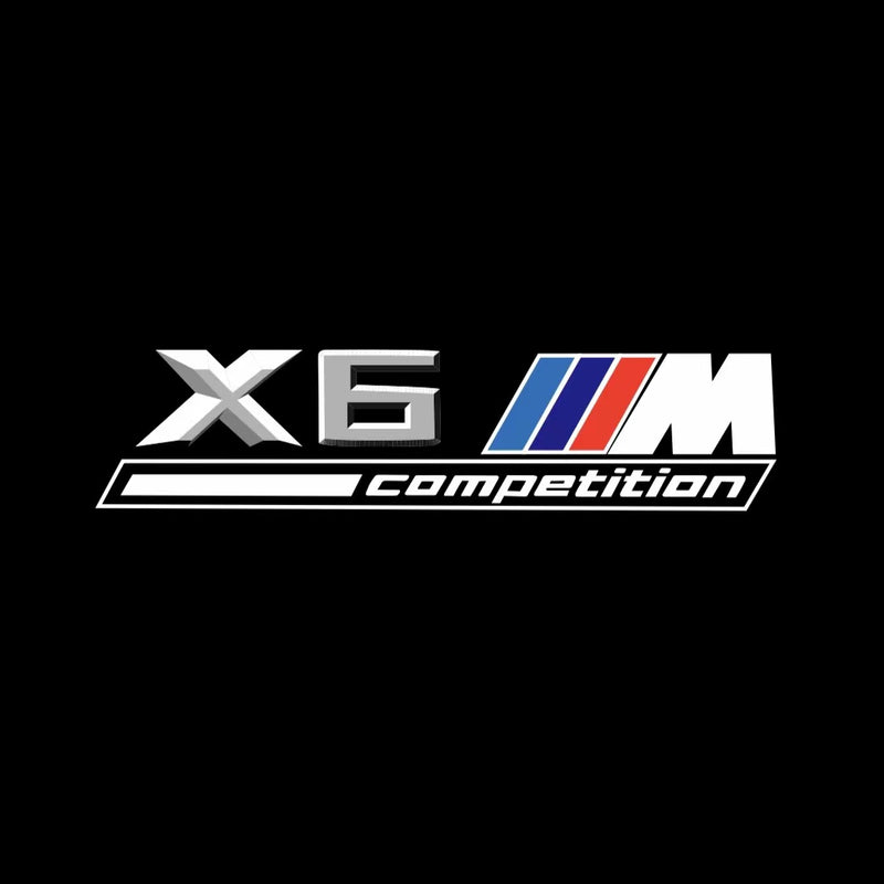 BMW  X6M  LOGO PROJECTOT LIGHTS Nr.600X6016