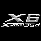 BMW  X6  LOGO PROJECTOT LIGHTS Nr.600X607