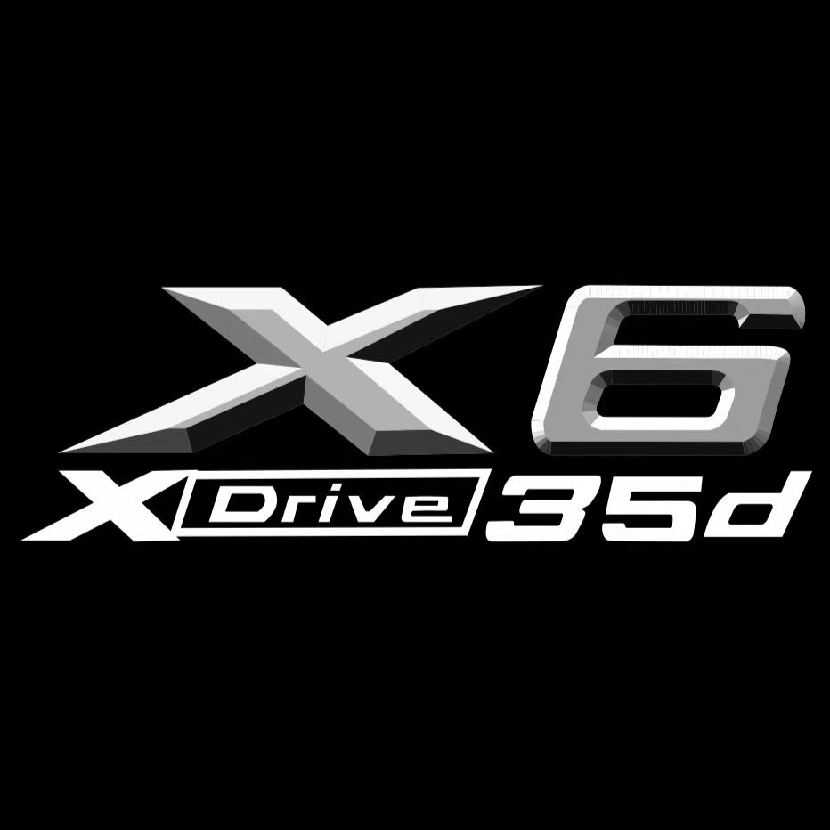 BMW  X6 Xdrive LOGO PROJECTOT LIGHTS (quantity 1 = 1 sets/2 door lights)Nr.bmw0079