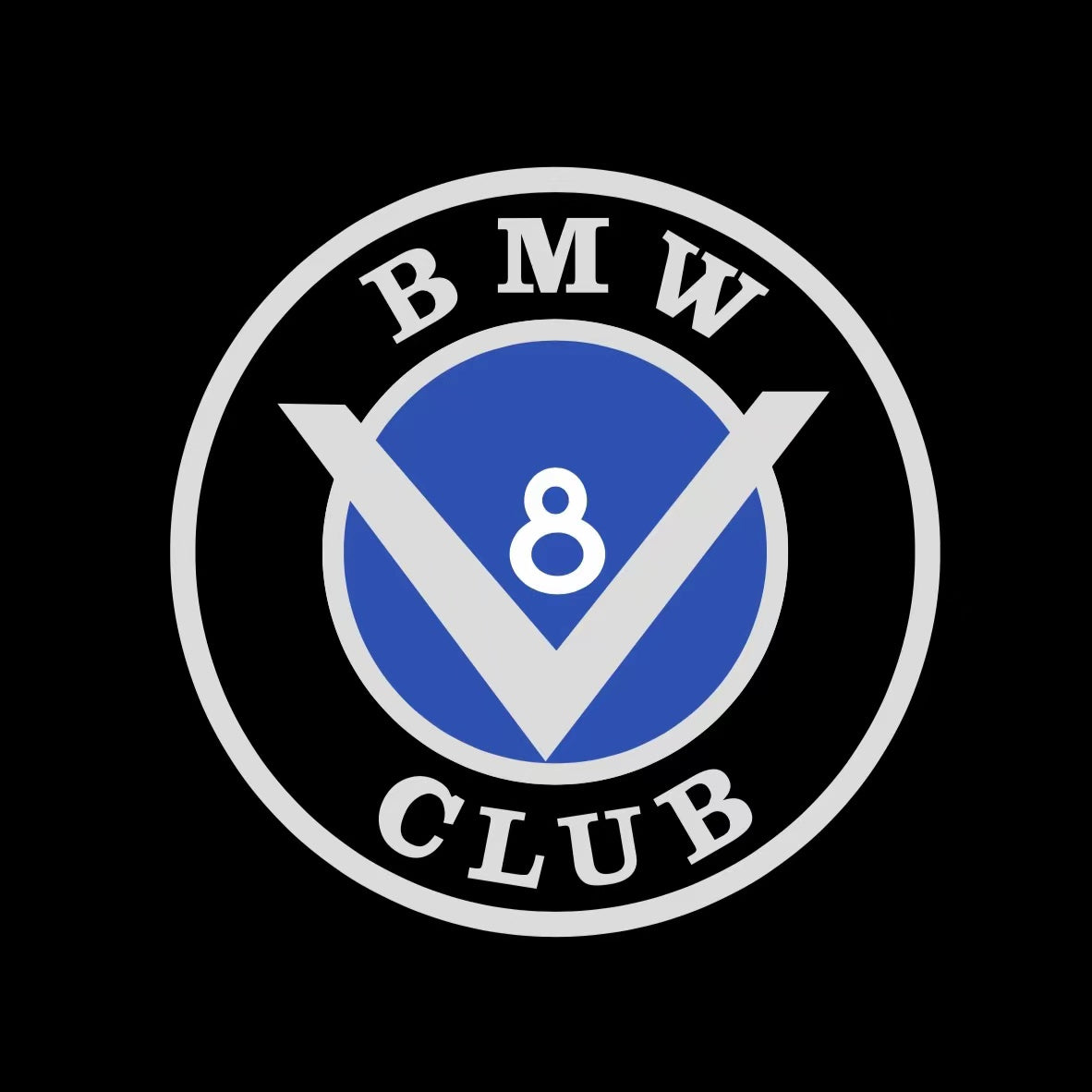 BMW  V8  LOGO PROJECTOT LIGHTS Nr.600X6014