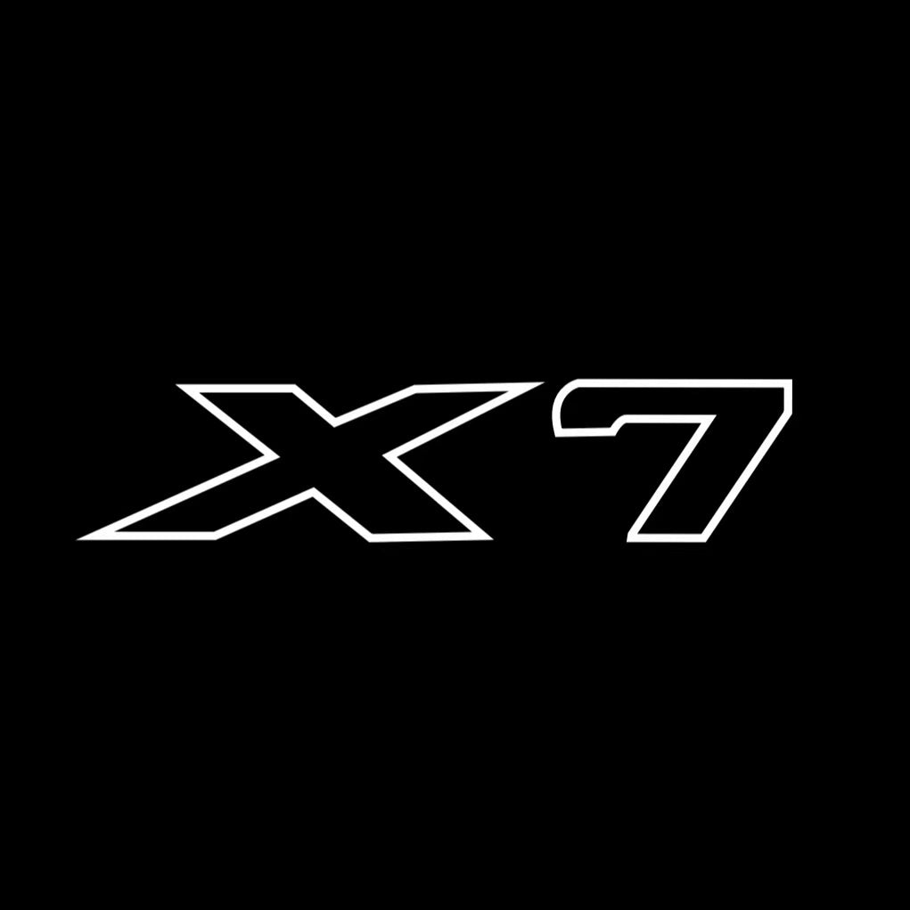 BMW X7  LOGO PROJECTOT LIGHTS (quantity 1 = 1 sets/2 door lights)Nr.bmw0076