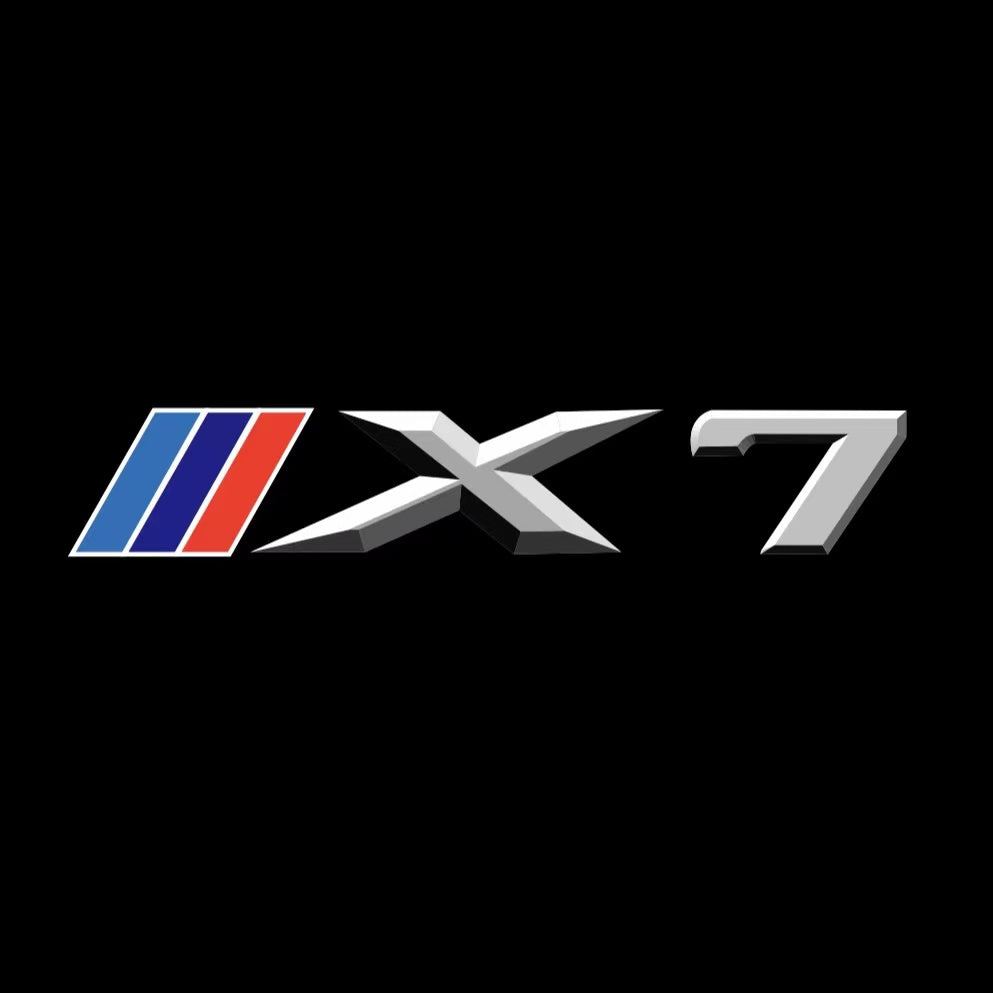 BMW X7  LOGO PROJECTOT LIGHTS (quantity 1 = 1 sets/2 door lights)Nr.bmw00166