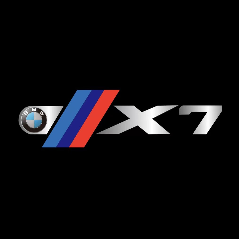 BMW X7  LOGO PROJECTOT LIGHTS (quantity 1 = 1 sets/2 door lights)Nr.bmw0074