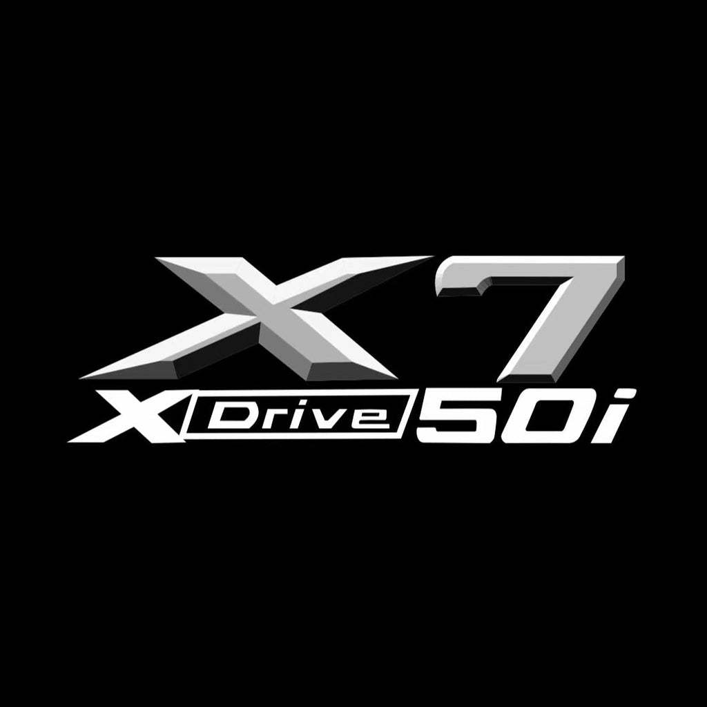 BMW X7 Xdrive 50i  LOGO PROJECTOT LIGHTS (quantity 1 = 1 sets/2 door lights)Nr.bmw00173