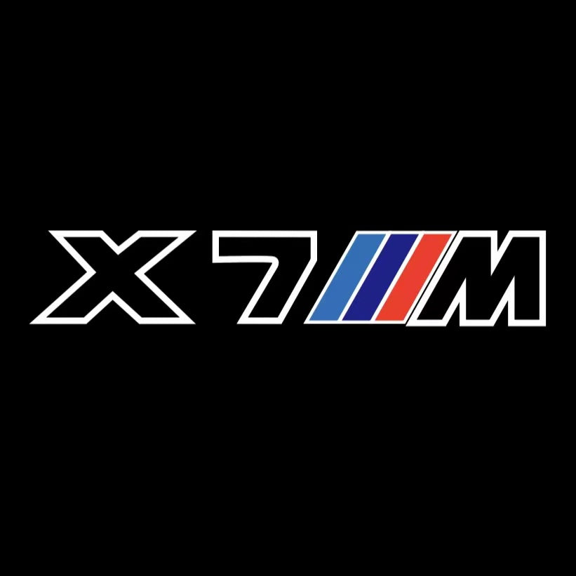 BMW X7M  LOGO PROJECTOT LIGHTS (quantity 1 = 1 sets/2 door lights)Nr.bmw00163