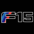 BMW  X5 / X5M   F15  LOGO PROJECTOT LIGHTS Nr.600x146