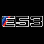 BMW X5 / X5M E53  LOGO PROJECTOT LIGHTS (quantity 1 = 1 sets/2 door lights)Nr.bmw00100