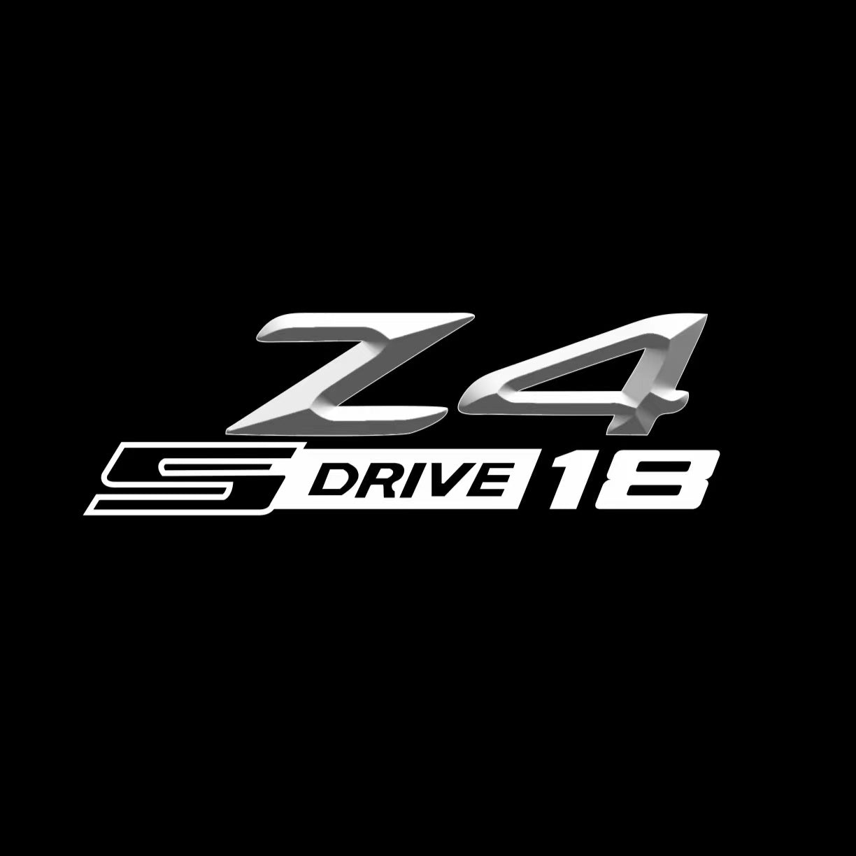 BMW  Z4 S drive  LOGO PROJECTOT LIGHTS (quantity 1 = 1 sets/2 door lights)Nr.bmw00146