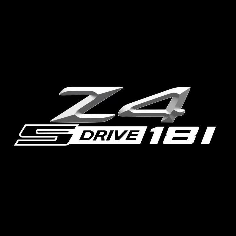 BMW  Z4 S DRIVE LOGO PROJECTOT LIGHTS Nr.600x115