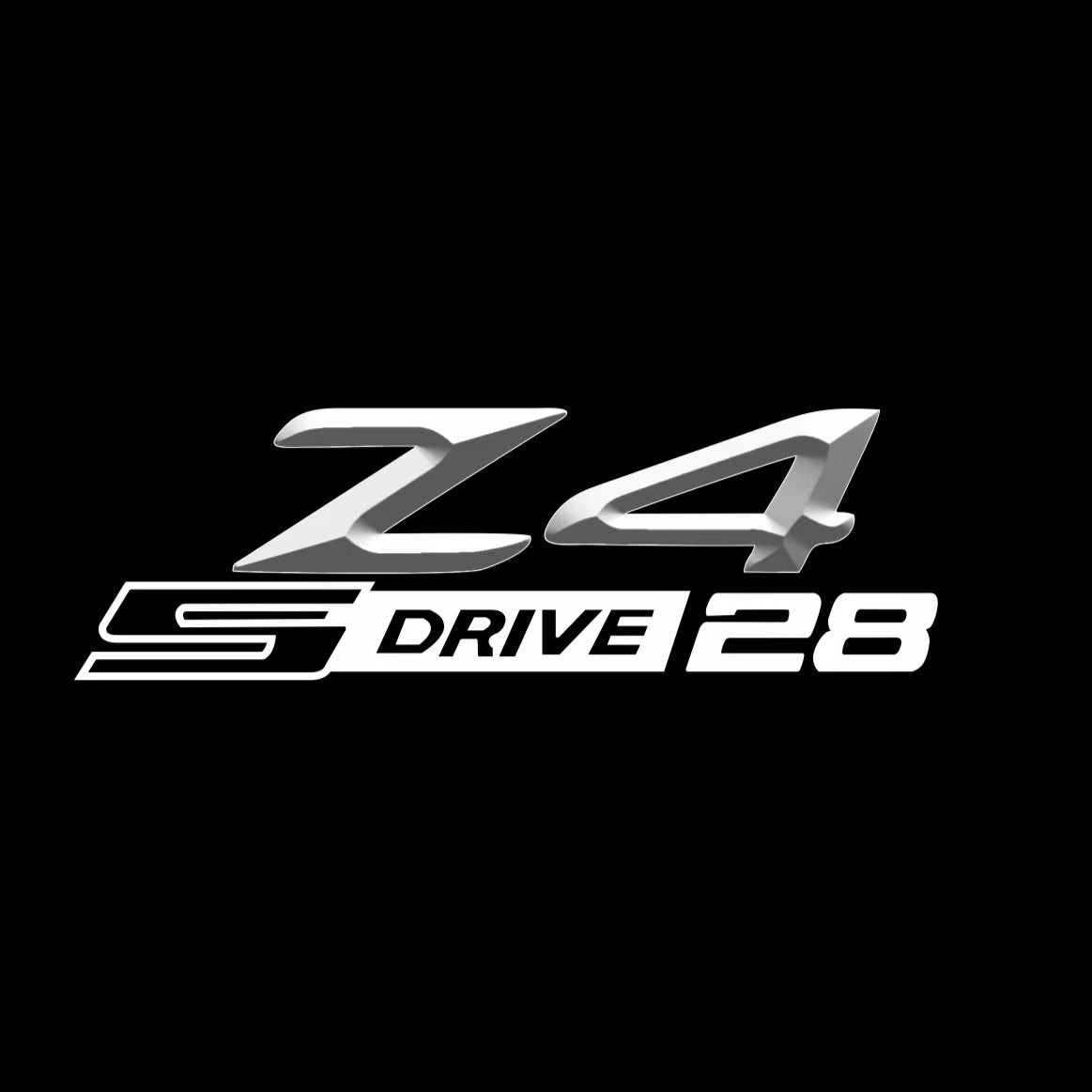 BMW  Z4 S drive  LOGO PROJECTOT LIGHTS (quantity 1 = 1 sets/2 door lights)Nr.bmw00144