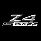 BMW  Z4 S DRIVE  LOGO PROJECTOT LIGHTS Nr.600x113