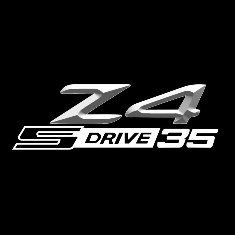 BMW  Z4 S DRIVE  LOGO PROJECTOT LIGHTS Nr.600x113