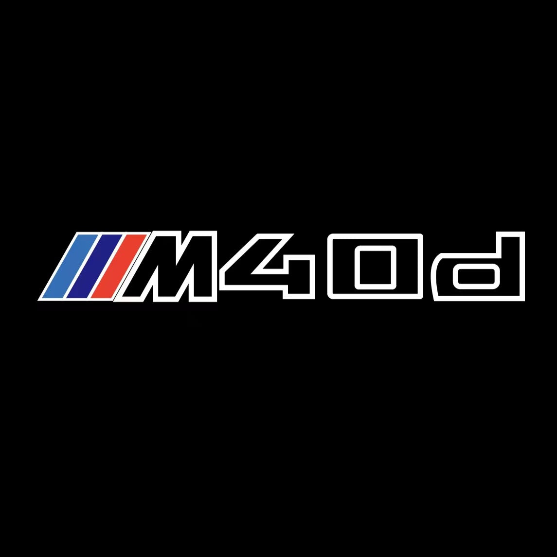 BMW Z4 M40 d LOGO PROJECTOT LIGHTS (quantity 1 = 1 sets/2 door lights)Nr.bmw00142
