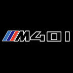 BMW Z4 M40  LOGO PROJECTOT LIGHTS (quantity 1 = 1 sets/2 door lights)Nr.bmw00150