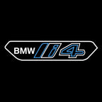 BMW  i4  LOGO PROJECTOT LIGHTS Nr.600x78