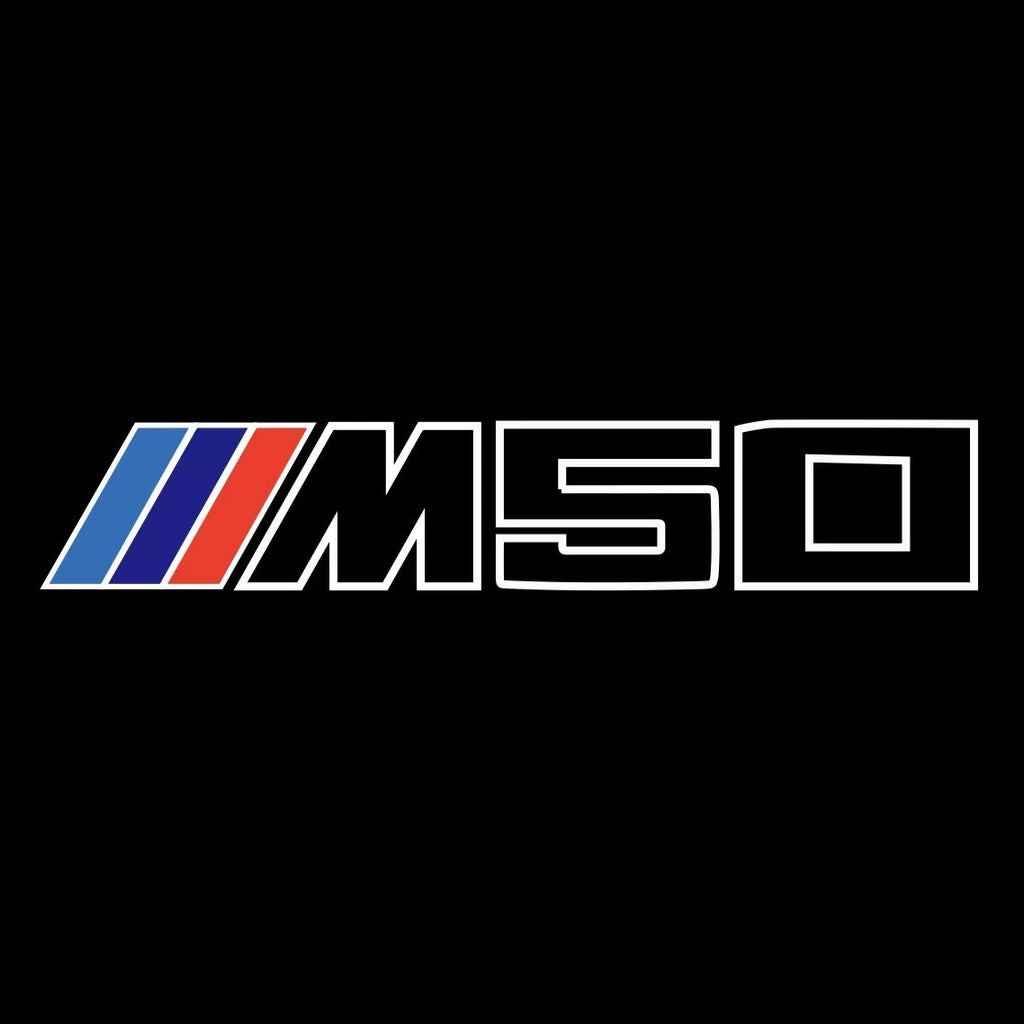 BMW  i4 M50 LOGO PROJECTOT LIGHTS (quantity 1 = 1 sets/2 door lights)Nr.bmw00293