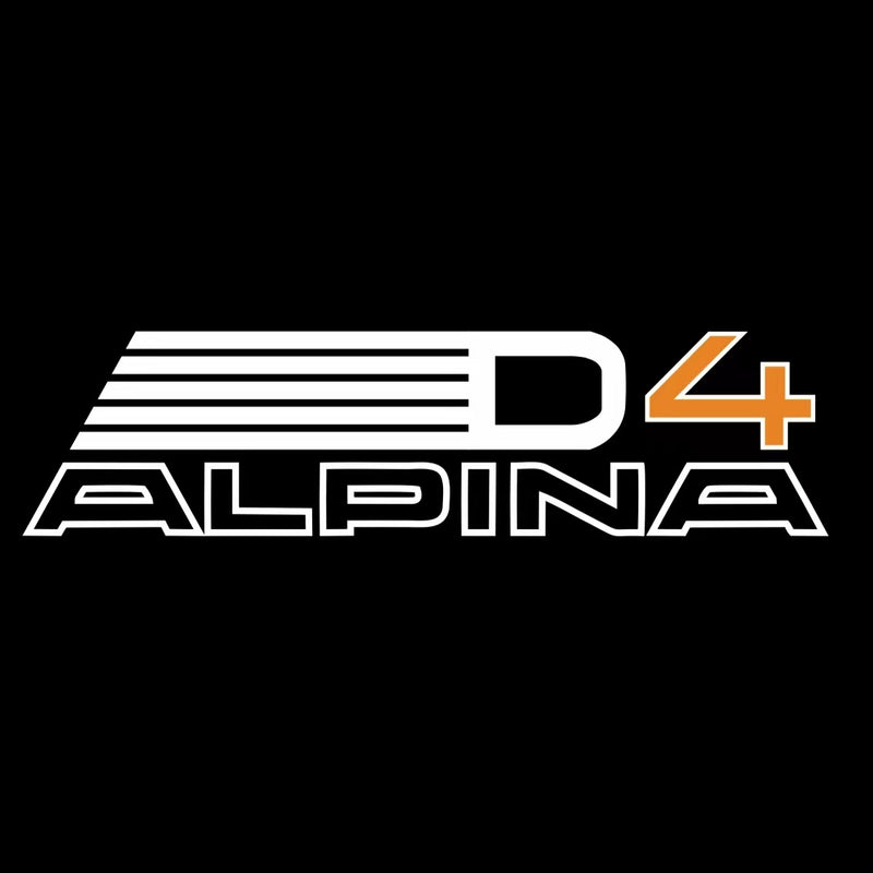 ALPINA D4 LOGO PROJECTOT LIGHTS  (quantity 1 = 1 sets/2 door lights)Nr.099B06