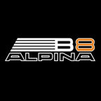 ALPINA B8 LOGO PROJECTOT LIGHTS  (quantity 1 = 1 sets/2 door lights)Nr.099B015