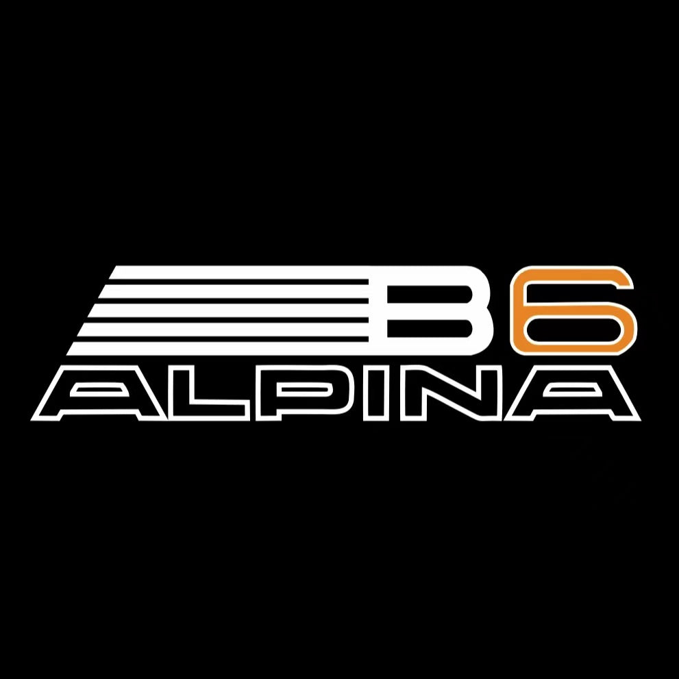 ALPINA B6 LOGO PROJECTOT LIGHTS  (quantity 1 = 1 sets/2 door lights)Nr.099B09