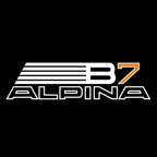 ALPINA B7 LOGO PROJECTOT LIGHTS  (quantity 1 = 1 sets/2 door lights)Nr.099B012