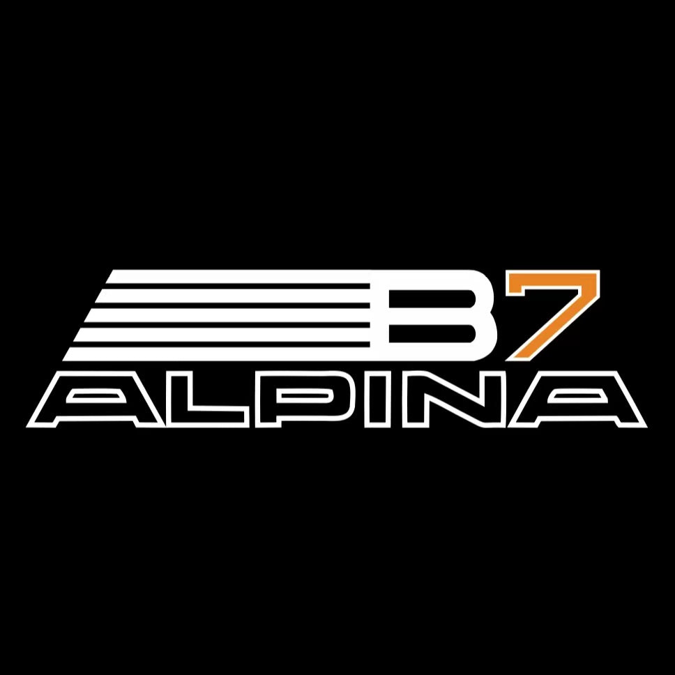 ALPINA B7 LOGO PROJECTOT LIGHTS  (quantity 1 = 1 sets/2 door lights) Nr.07A37