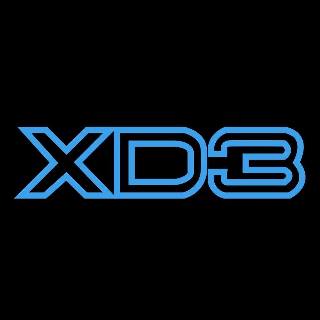 ALPINA XD3 LOGO PROJECTOT LIGHTS  (quantity 1 = 1 sets/2 door lights)Nr.099B018