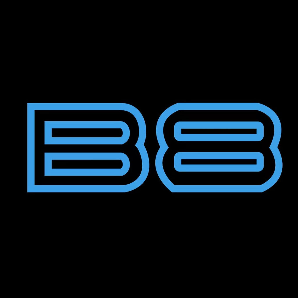 ALPINA B8  LOGO PROJECTOT LIGHTS  (quantity 1 = 1 sets/2 door lights) Nr.07A32