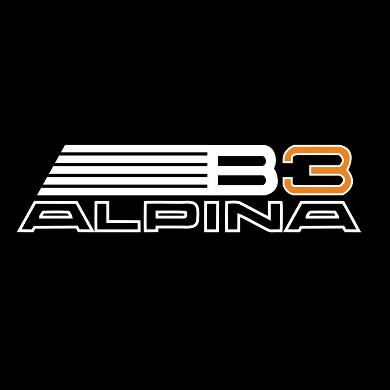 ALPINA B3 LOGO PROJECTOT LIGHTS  (quantity 1 = 1 sets/2 door lights)Nr.099B032