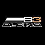 ALPINA B3  LOGO PROJECTOT LIGHTS  (quantity 1 = 1 sets/2 door lights) Nr.07A30
