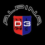 ALPINA D3 LOGO PROJECTOT LIGHTS  (quantity 1 = 1 sets/2 door lights)Nr.099B035