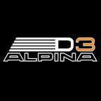 ALPINA D3 LOGO PROJECTOT LIGHTS  (quantity 1 = 1 sets/2 door lights)Nr.099B036