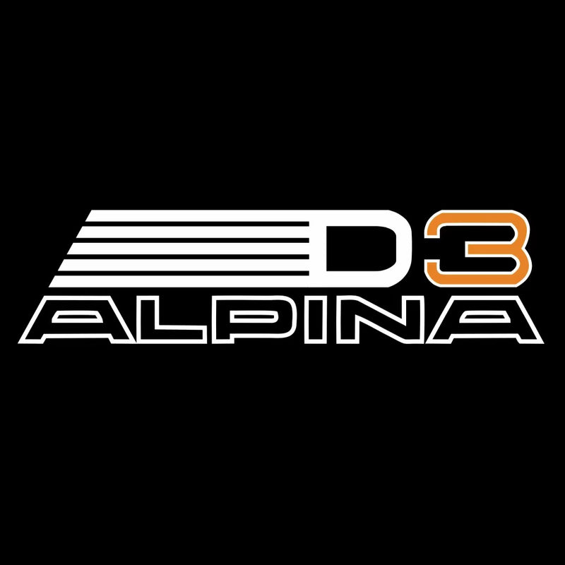 ALPINA D3 LOGO PROJECTOT LIGHTS  (quantity 1 = 1 sets/2 door lights)Nr.099B036