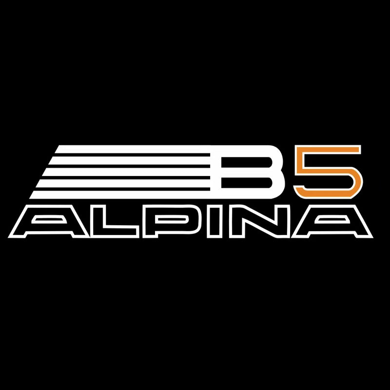 ALPINA LOGO PROJECTOT LIGHTS Nr.099 (Menge 1 = 1 Sets/2 Türleuchten)